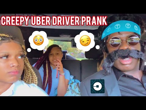 Creepy Uber Driver 👨🏾 Prank On Famous Ocean & KungFu