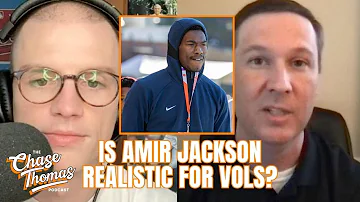 Can Vols Land 4🌟 TE Amir Jackson Following Visit? l Tennessee Football, Recruiting, Josh Heupel
