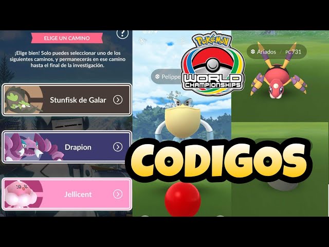 Códigos de Eventos Ativados durante o Campeonato Mundial de Pokémon 2022