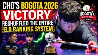 Cho's Bogota Victory Reshuffled The Entire Elo Ranking System