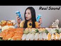 SUB) 연어 모듬초밥 필굿 시원한 술먹방 캬~~~ Mukbang eating show