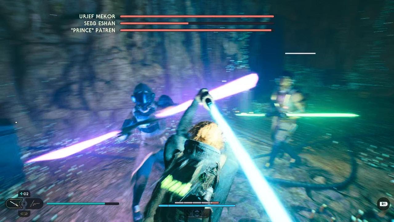 The three Phon'Qi Caverns mercs caught me off guard! Master Difficulty! STAR WARS Jedi: Survivor