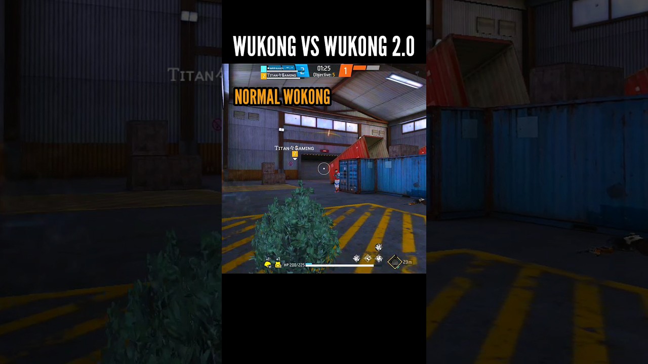Wukong vs Wukong 2.0 🔥: Free Fire New Update! ☠🤯 