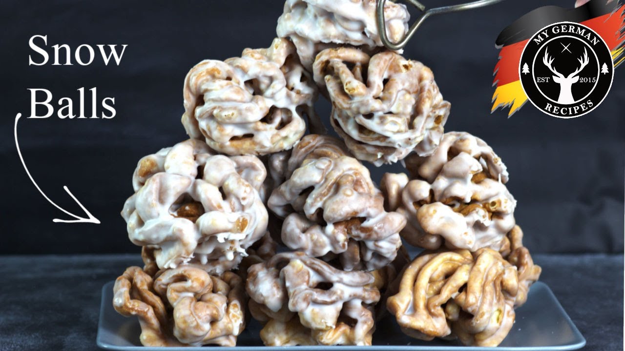 Как испечь снежки ✪ MyGerman.Recipes