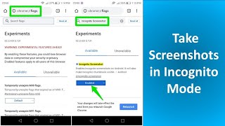 How To Take Screenshots in Incognito Mode On Android