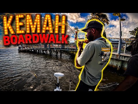 We Fished EVERY Old Structure at Kemah Boardwalk…