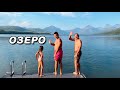 Озеро Avalanche lake штат Монтано