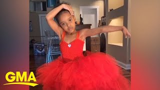 This 6-year-old nailed Beyonce’s ‘Black is King’ choreography l GMA Digital