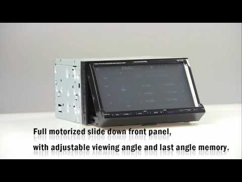Xtrons TD717G (1) - 7" Screen, Detachable Panel. 3D Interface. Blue Tooth. iPod. GPS DVD Player