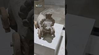 Ancient Mesoamerican Wheeled Dog figurine from Veracruz culture #ancient #mesoamerica #dog #veracruz