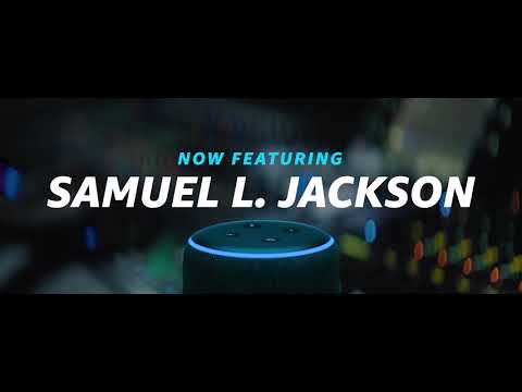 Samuel L. Jackson as the voice of Alexa