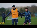Behind the scenes at Spurs training ahead of Manchester City!