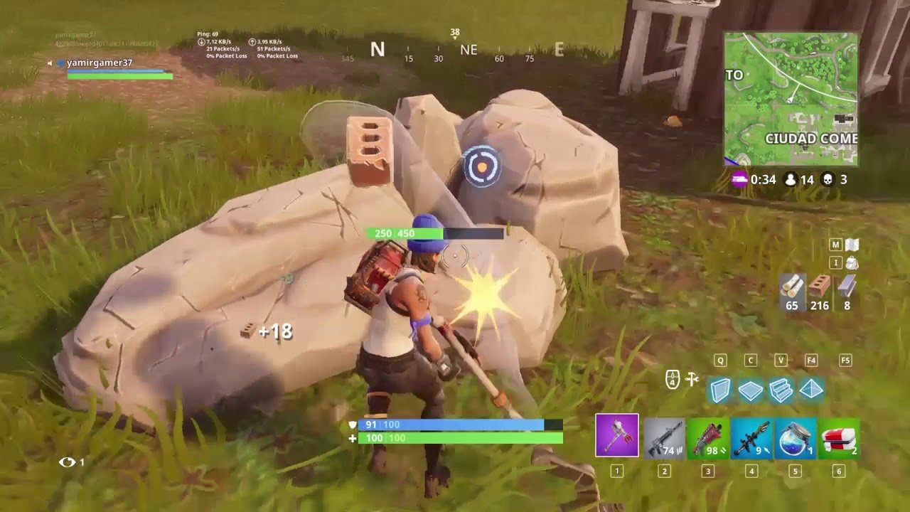 Nos cambiamos los controles de pc fortnite battle royale - YouTube