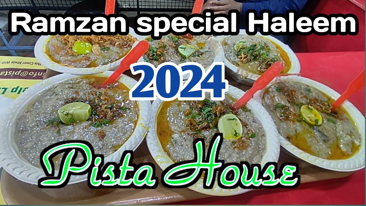 Amazing spl Haleem at pista house charminar 2024 Ramzan haleem