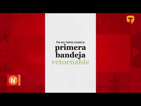 Sistema de reciclaje Retorna, permite utilizar hasta 50 veces una bandeja desechable