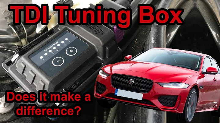 TDI Tuning Box - Jaguar XE. What difference does a tuning box make?