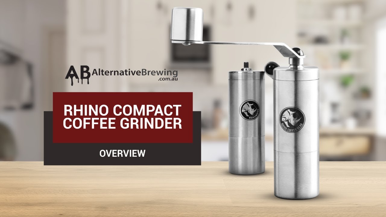 Rhino Coffee Gear Compact Hand Coffee Grinder