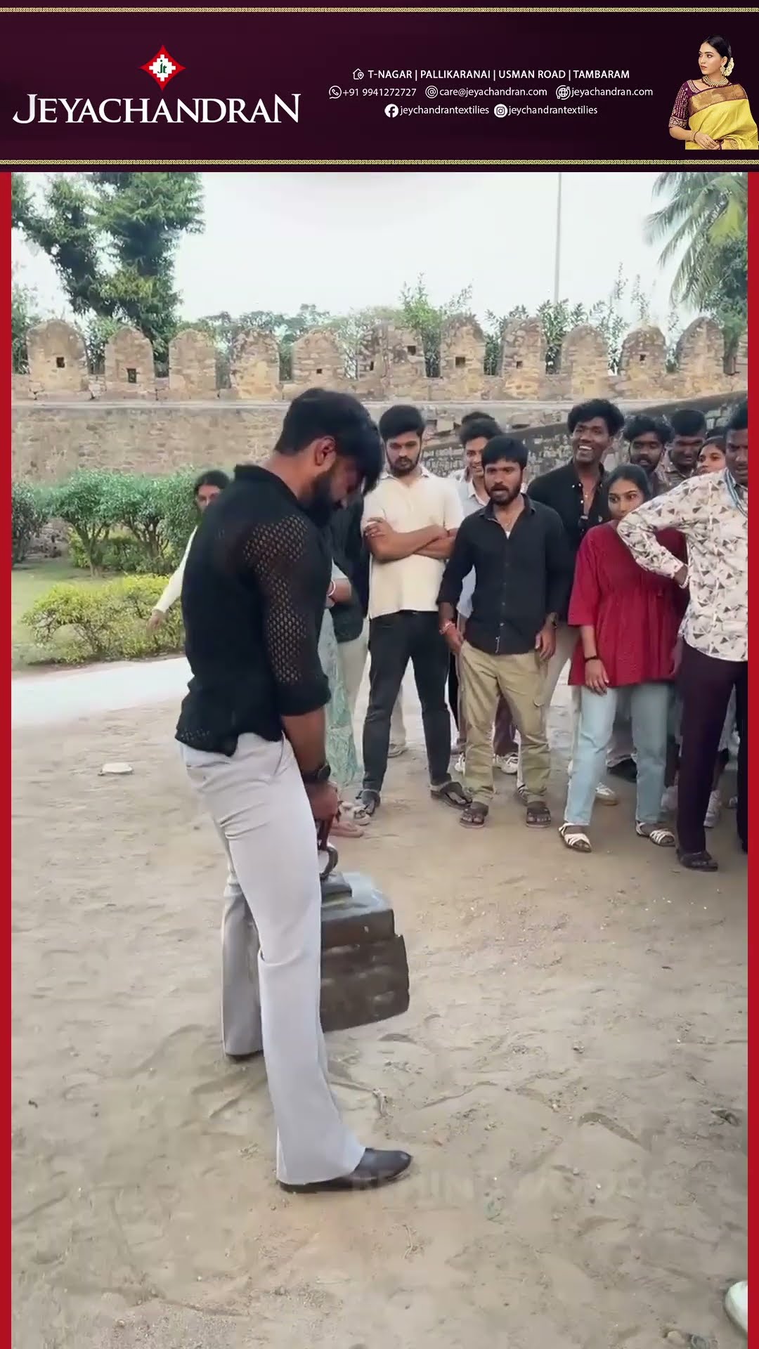 எல்லாரும் தள்ளுங்க Boys,250 கிலோ Iron-அ அசால்ட்டா தூக்கிய இளைஞர் ? மிரண்டு போன பெண்