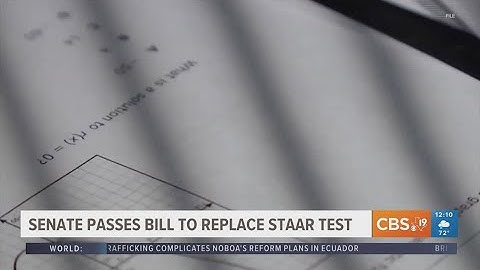Texas Senate passes bill to replace STAAR test