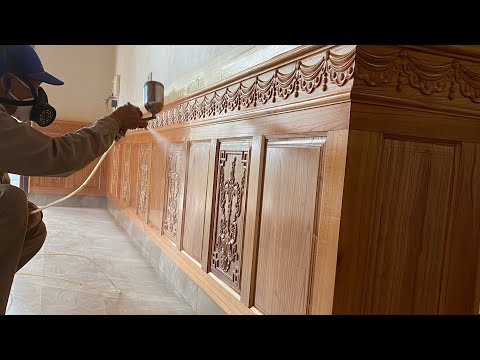 Video Mẫu nan ri (mẫu chân tường ván đứng )mẫu chân tường đẹp - youtube