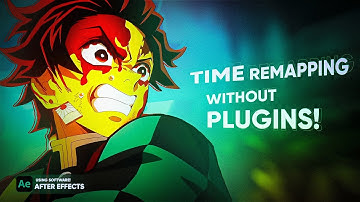 Smooth Velocity/Time remap😨 Tutorial After Effects (no plugins)