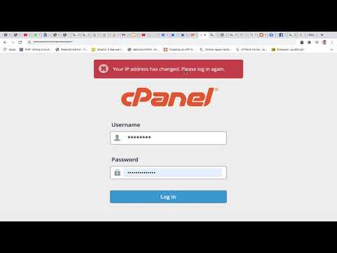 100% easy and working ways , C panel + Your IP address has changed. Please log in again.