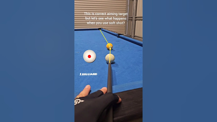 How Cue Ball Speed Affects Your Aim | Pool Lesson For Beginners #8ballpool #poolshots #billiards