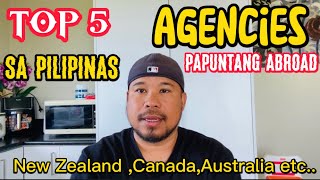 Top 5 Agencies Sa Pilipinas Papuntang Abroad