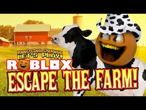 Roblox Escape The Farm Annoying Orange Plays Youtube - annoying orange plays roblox play as giant boss l7f7f9sseb4