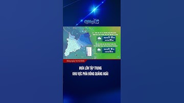 Mưa lớn tập trung khu vực phía đông Quảng Ngãi