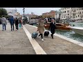 Llegando a Venecia