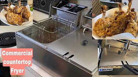 Commercial countertop fryer ( BILTEK quick review)