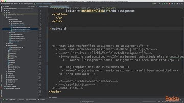 Learning Angular 7 : Material Cards - Part 1 | packtpub.com