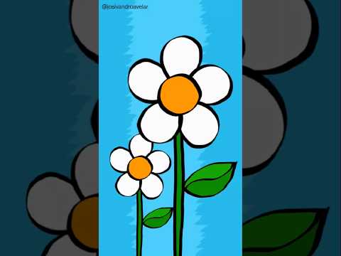 #criatividade - duas flores brancas