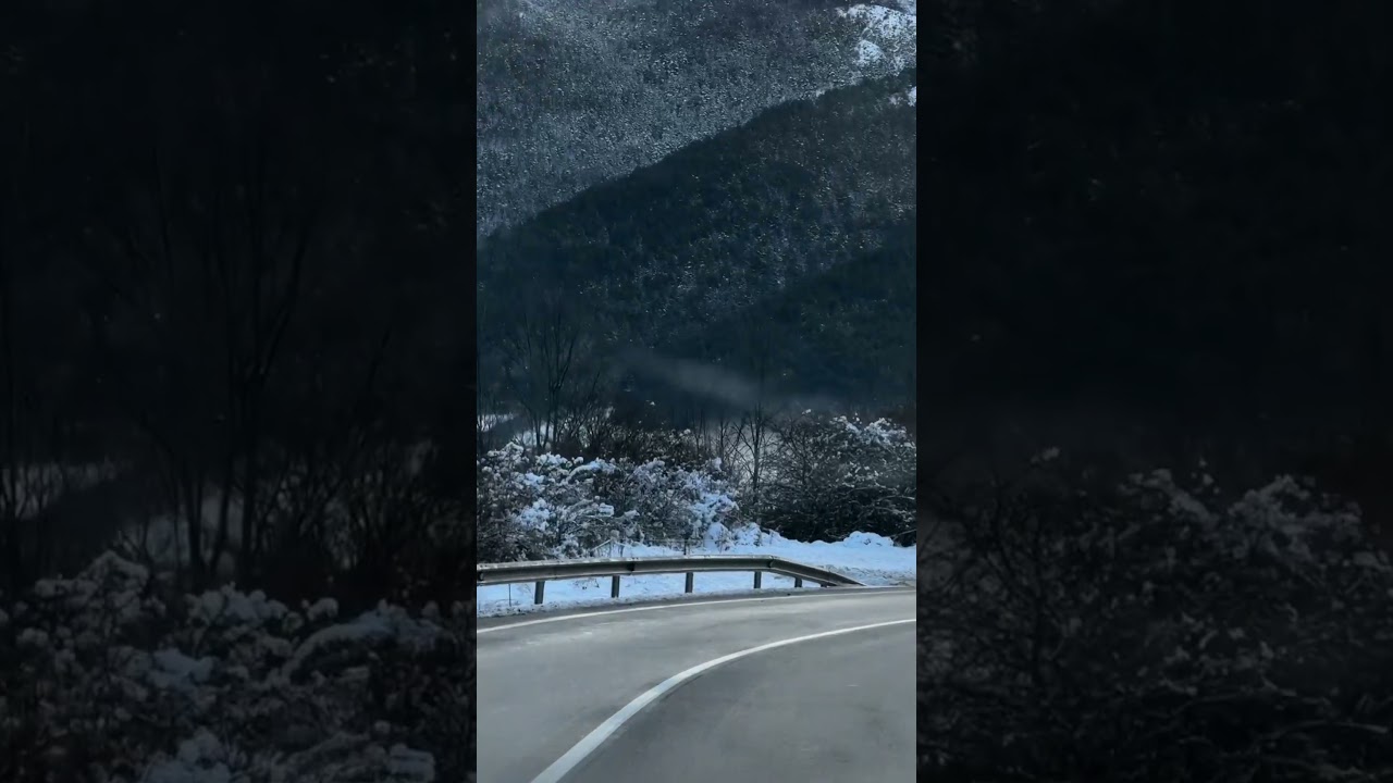 Как мы застряли в дороге по пути на горнолыжку, смотри во влоге 🔥