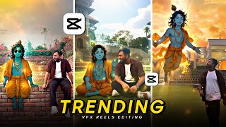 Trending Krishna VFX Reels Editing | Full Editing Breakdown - Capcut Video Editing screenshot 2