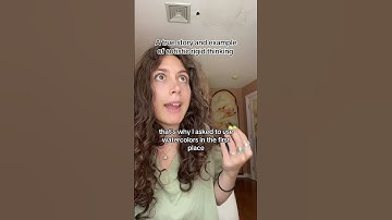 Autistic rigid thinking