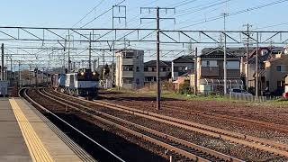 EF64 1010号機牽引2070レ清洲通過