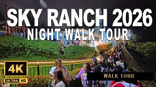 Sky Ranch Tagaytay 2026 Night  Top Mustvisit Tagaytay Attractions  Walk Tour You Must See 4k Hrd