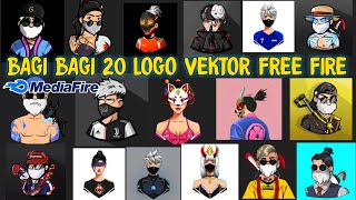 Kumpulan vektor ff logo gaming terbaru keren 2021 || mentahan logo free fire