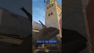 CS2 Mirage - JEDEN SMOKE zasłoni B-SITE! #cs2 #counterstrike #shorts