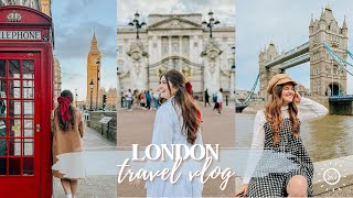 LONDON VLOG | what I wore, ate, & did on my trip to London ✨