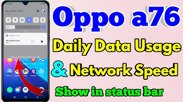 oppo a76 network speed setting | oppo a76 internet speed meter