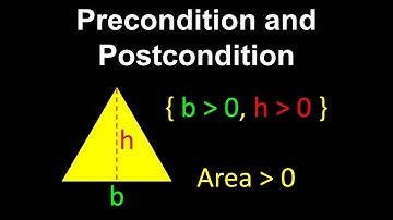 Preconditions and Postconditions - AP Computer Science A