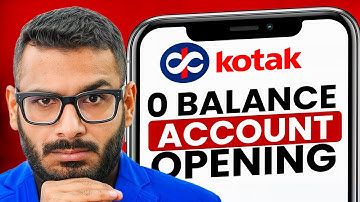 Kotak Mahindra Bank Open Account Zero Balance | Kotak 811 Account Opening Online Zero Balance