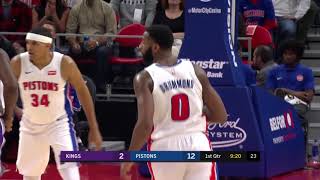 Avery Bradley 24 Pts, 2 Rebs, 3 Asts Detroit Pistons Vs Sacramento Kings, 2017-11-04