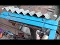 Homemade sheet metal bender  kuchh banate hai