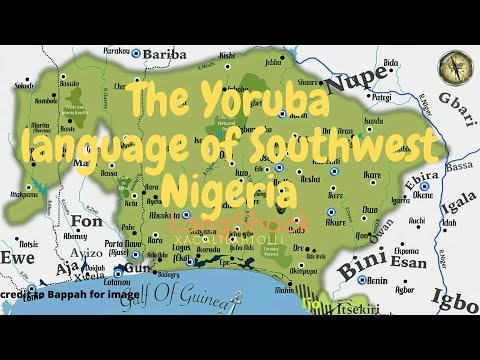 Йоруба: нигеро-конголезский язык на юго-западе Нигерии.