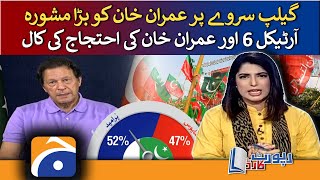 Imran Khan Islamabad Protest Call - Report Card - Geo News - 25 June 2022