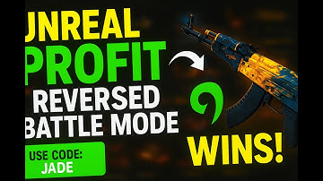 "UNREAL Hellcase Profit | Reversed Battle Mode WINS!" use code: jade
